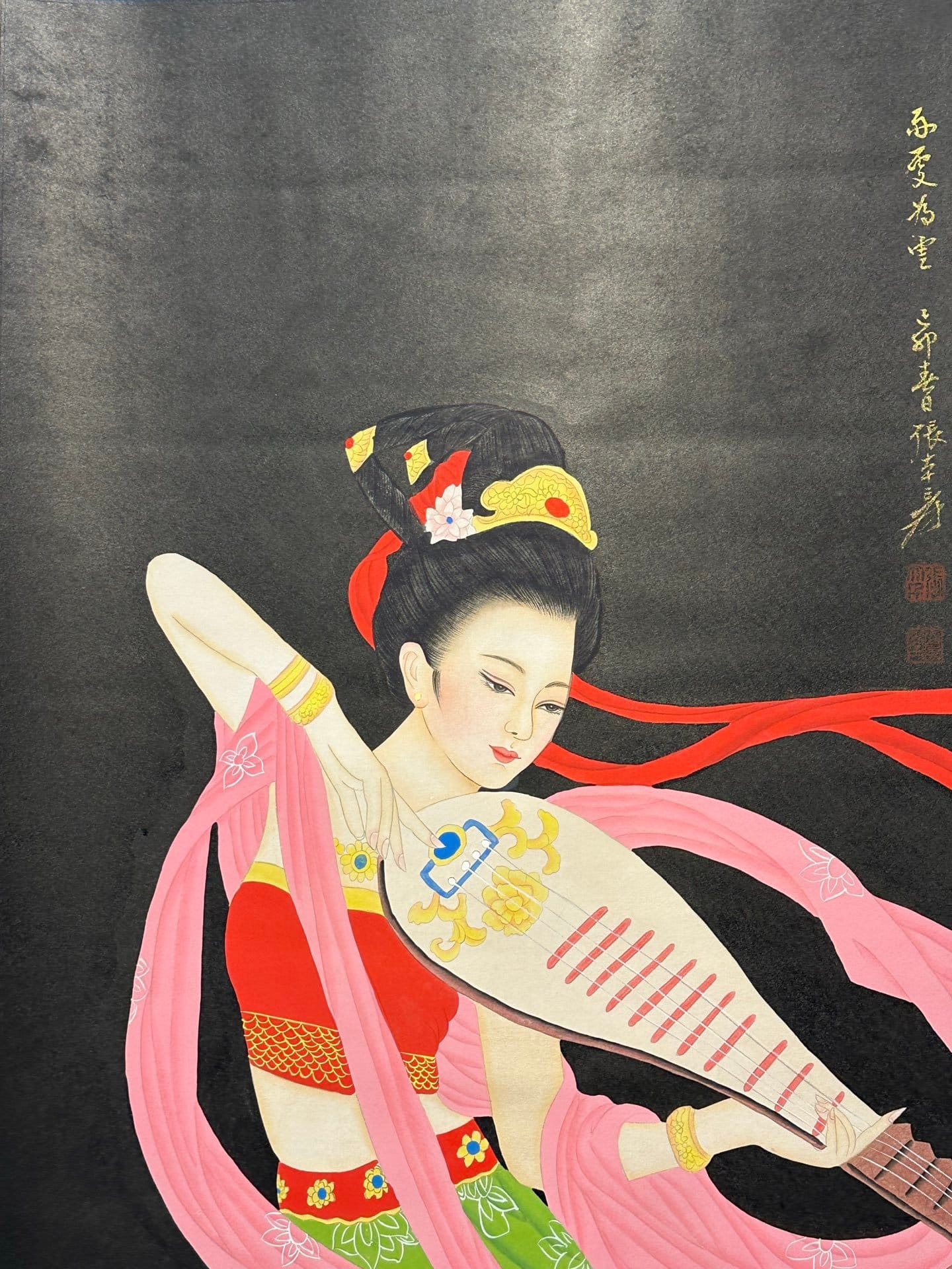 Chinese scroll painting Zhang Daqian
