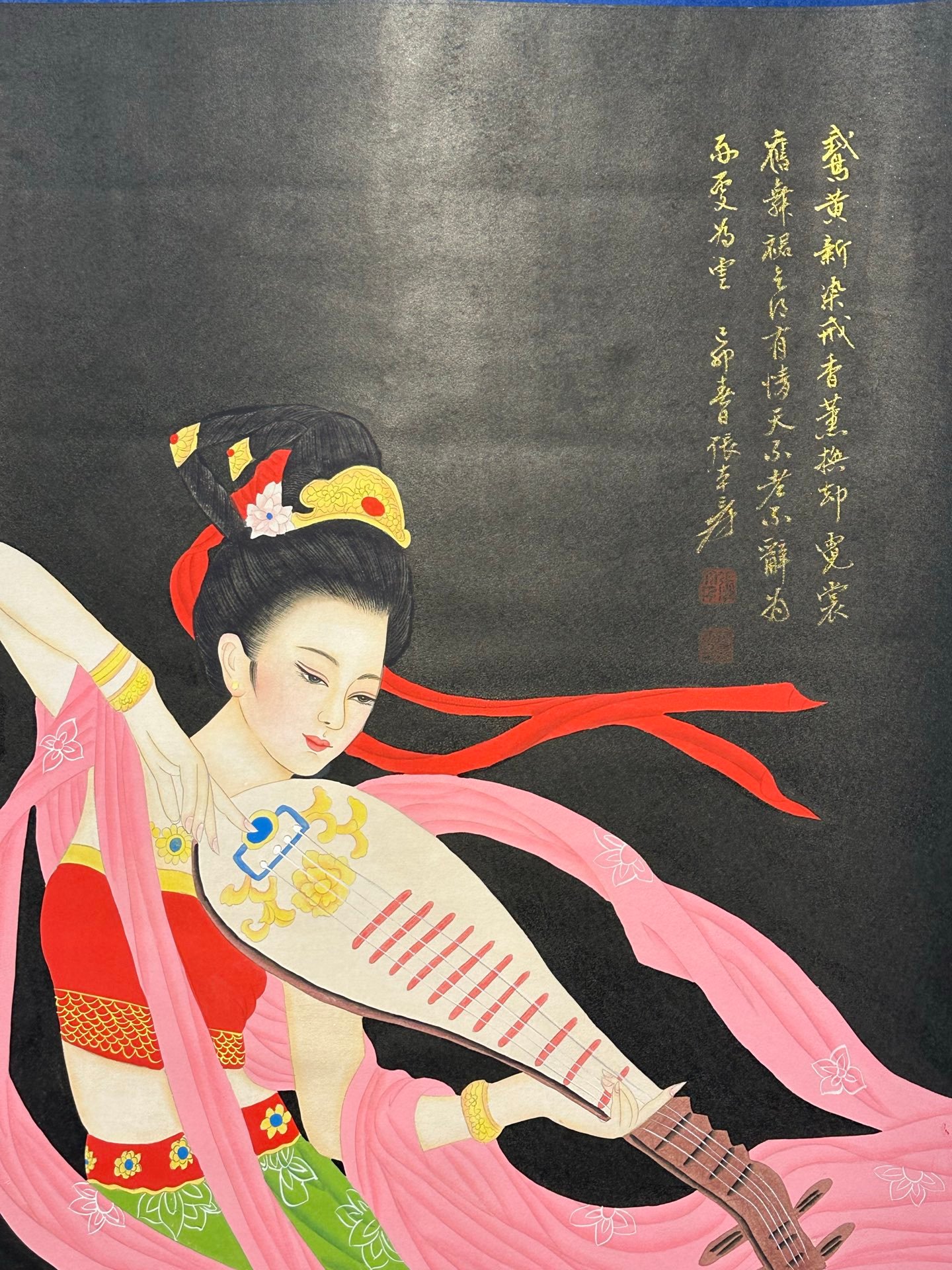 Chinese scroll painting Zhang Daqian