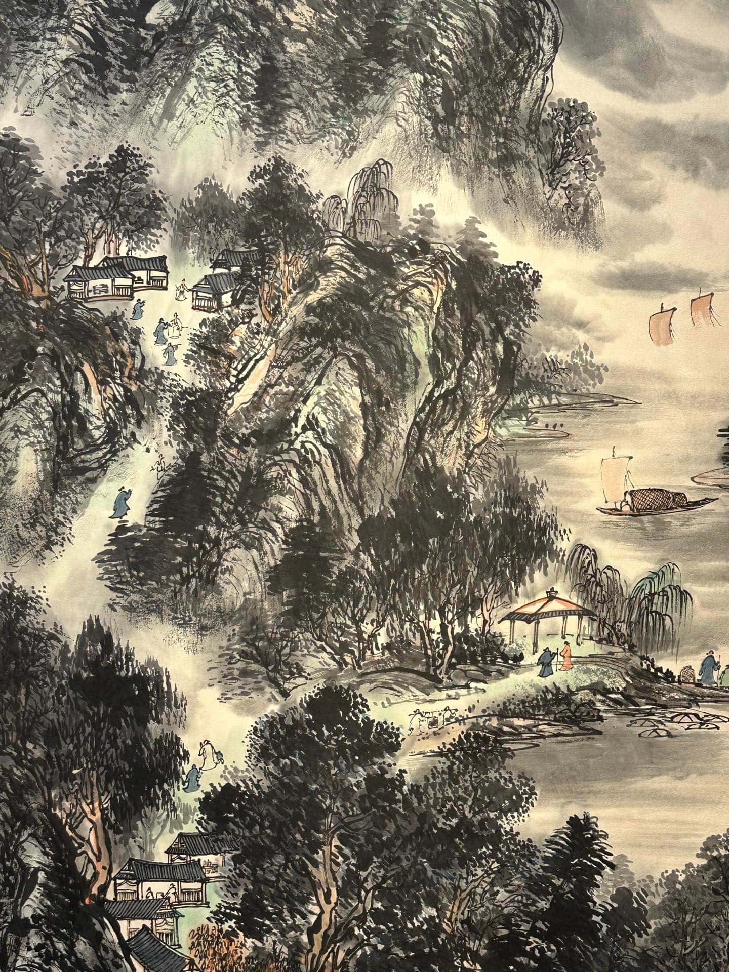 Chinese scroll painting Huang Binhong