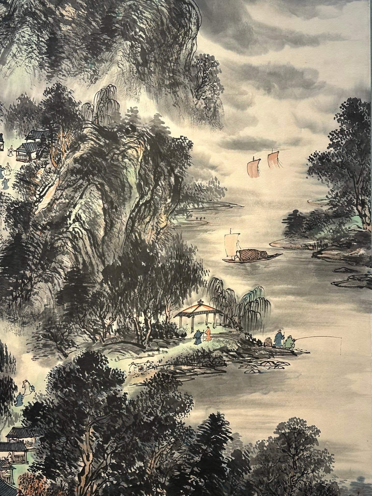 Chinese scroll painting Huang Binhong