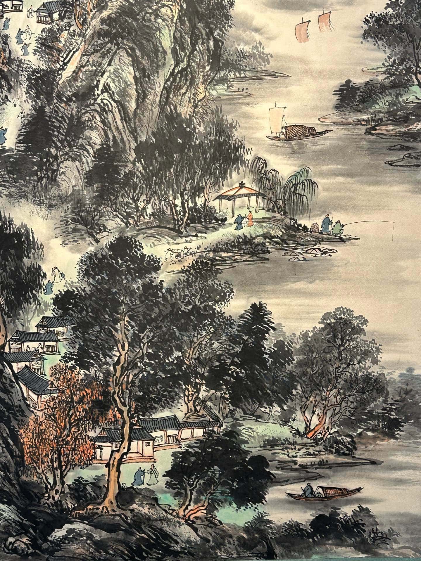 Chinese scroll painting Huang Binhong