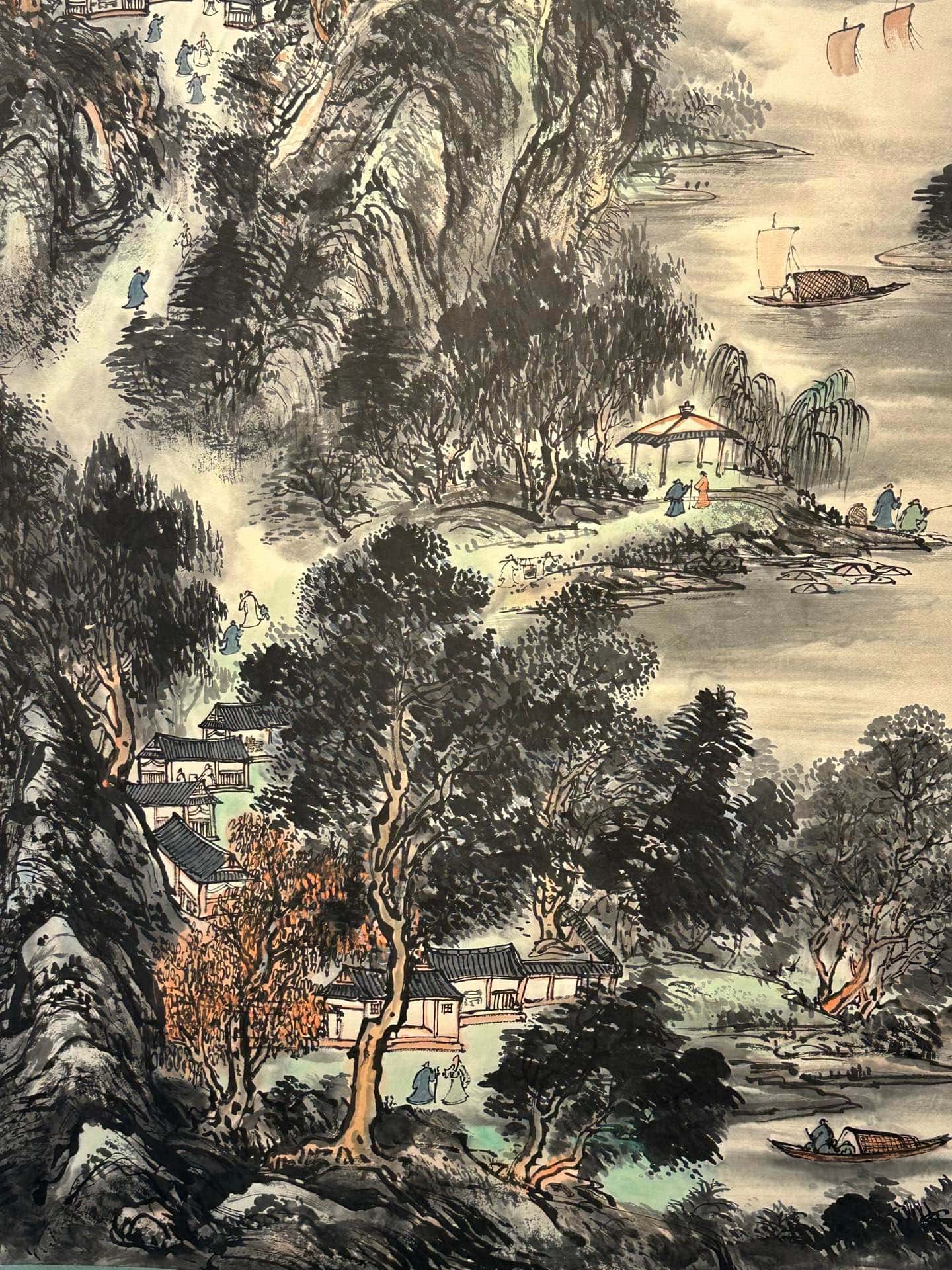Chinese scroll painting Huang Binhong