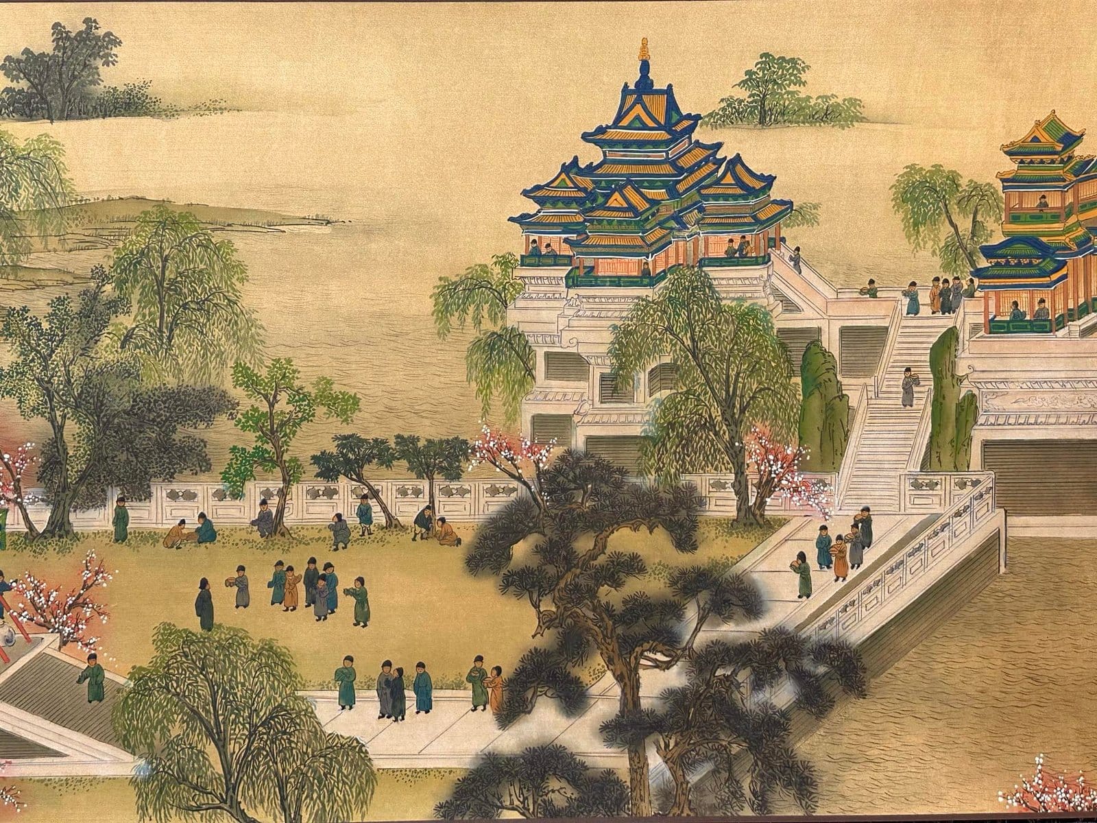 Chinese scroll painting Shizhou