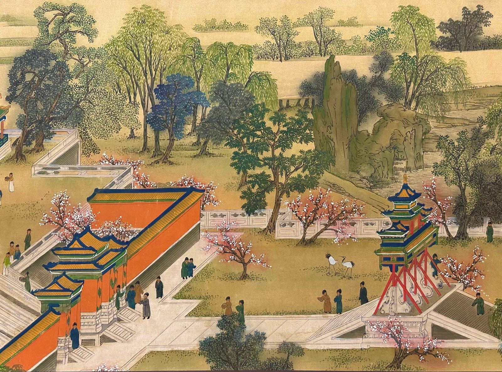 Chinese scroll painting Shizhou