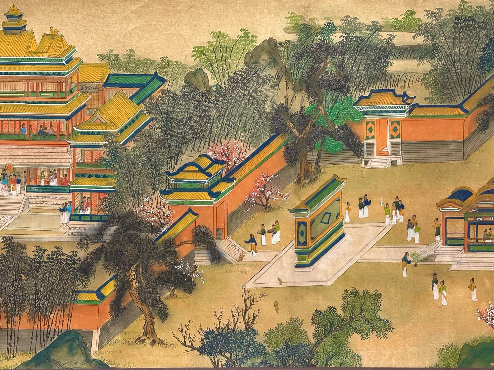 Chinese scroll painting Shizhou