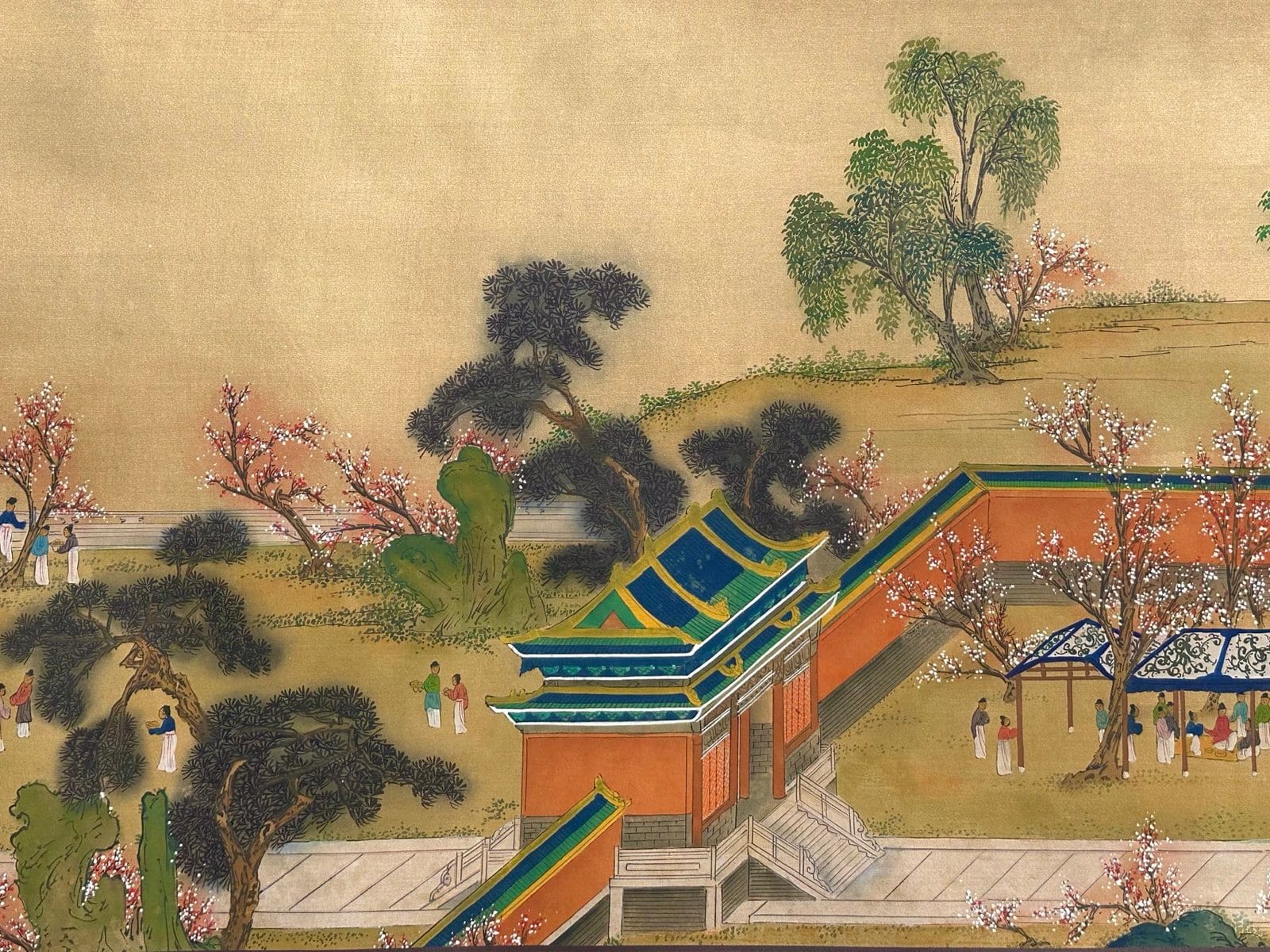 Chinese scroll painting Shizhou