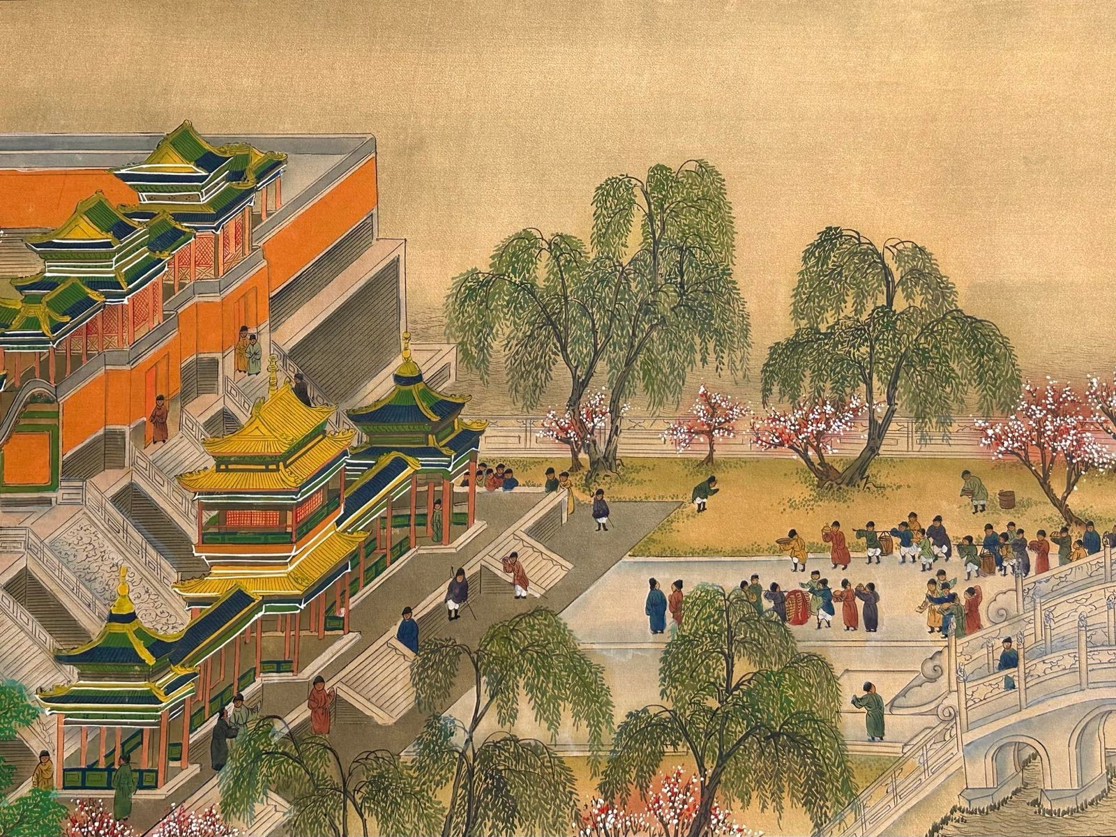Chinese scroll painting Shizhou