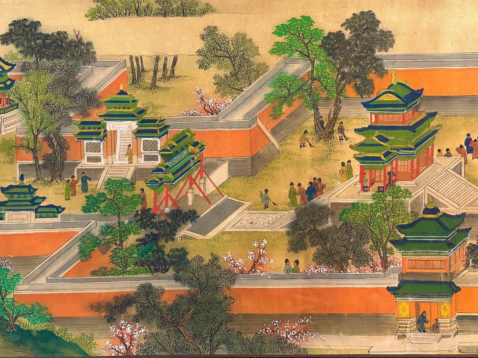 Chinese scroll painting Shizhou