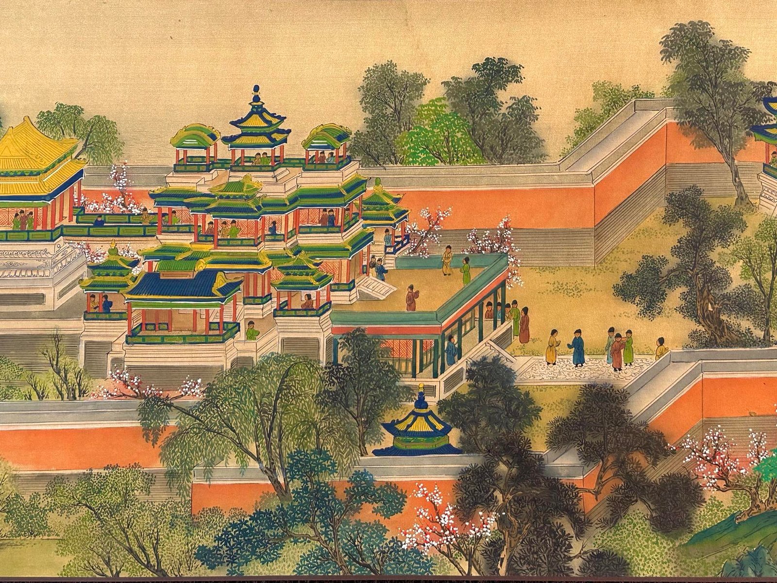 Chinese scroll painting Shizhou