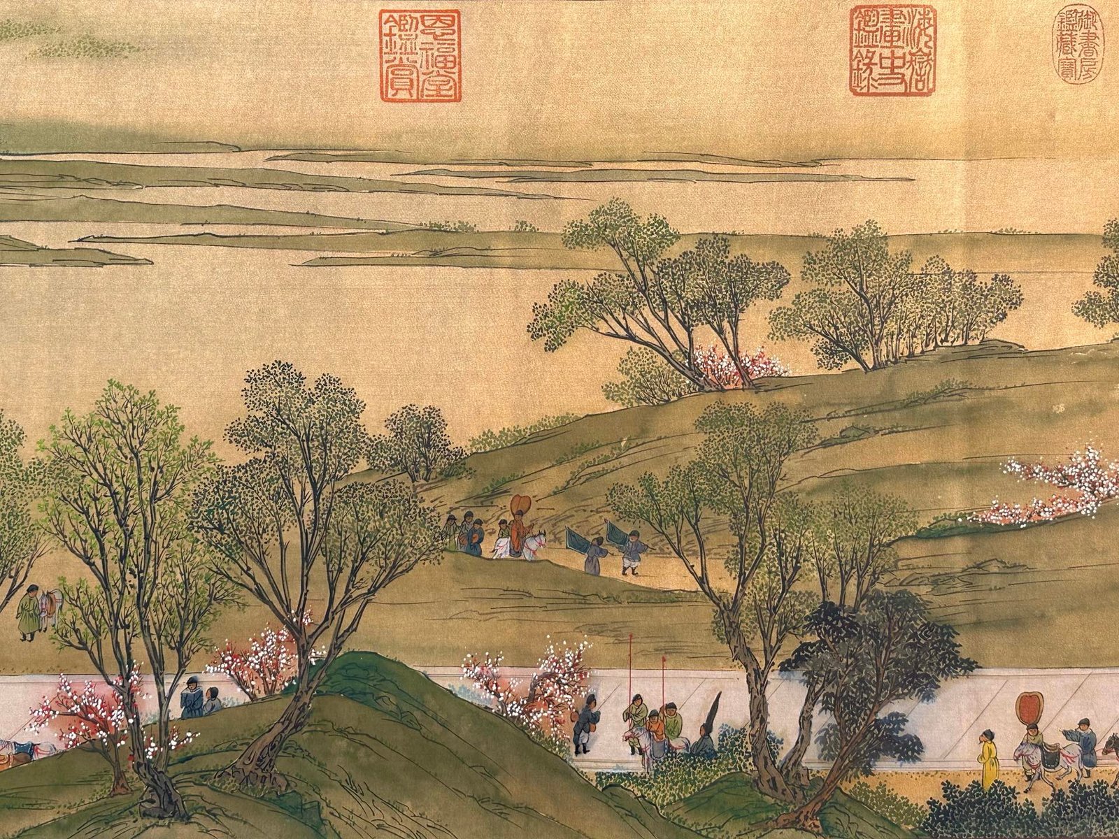 Chinese scroll painting Shizhou