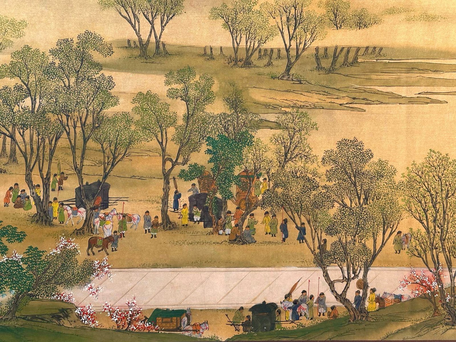 Chinese scroll painting Shizhou