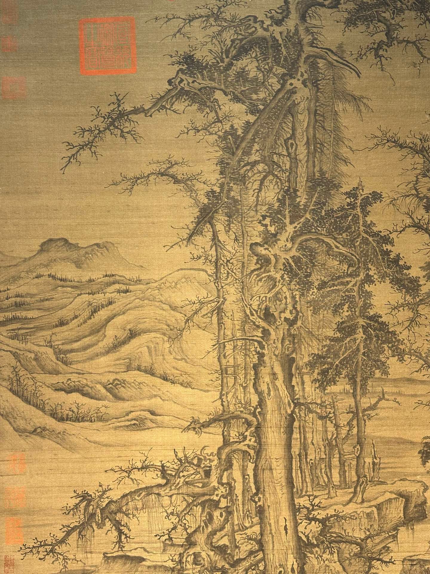 Chinese scroll painting Li Cheng