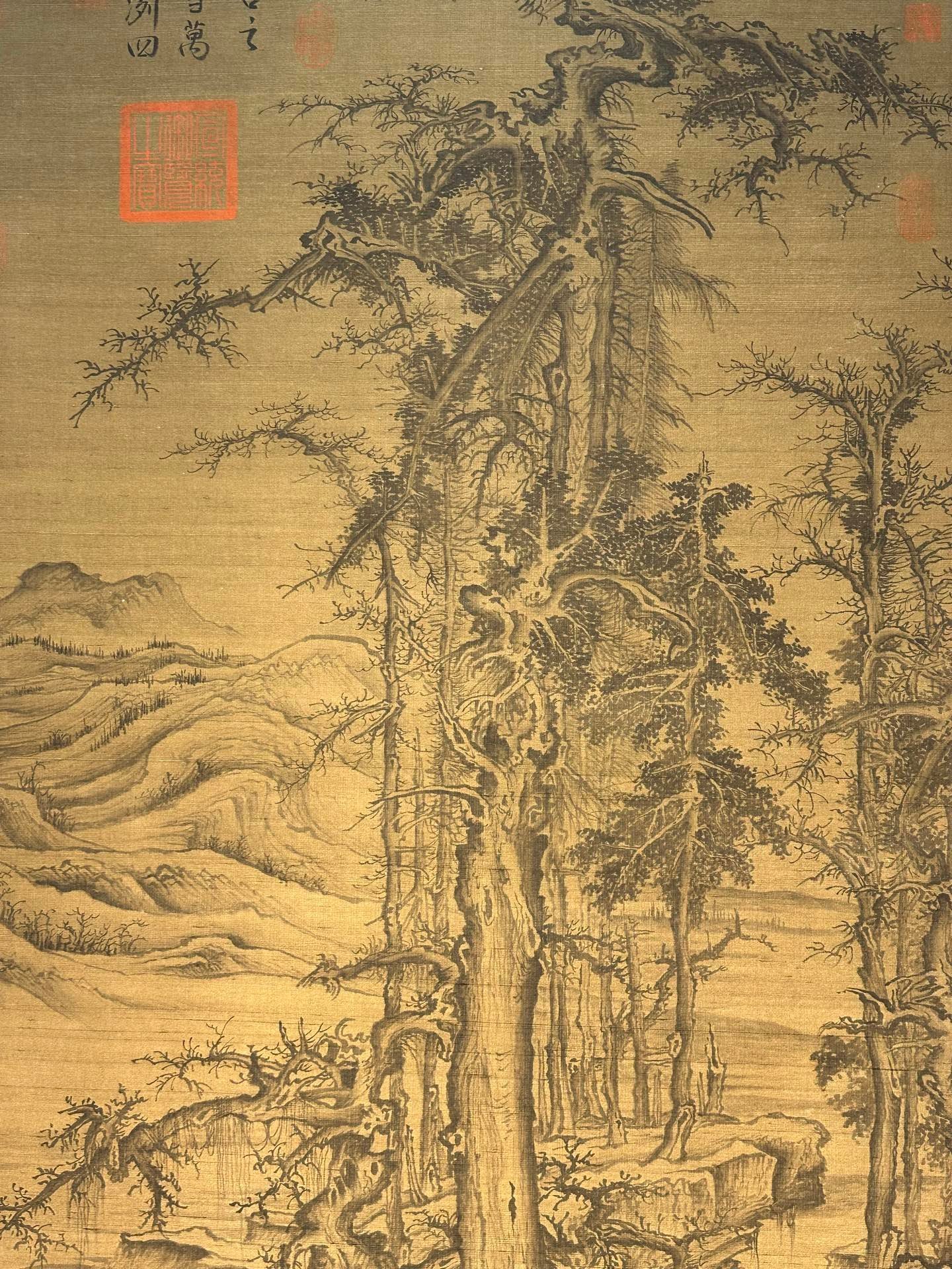 Chinese scroll painting Li Cheng