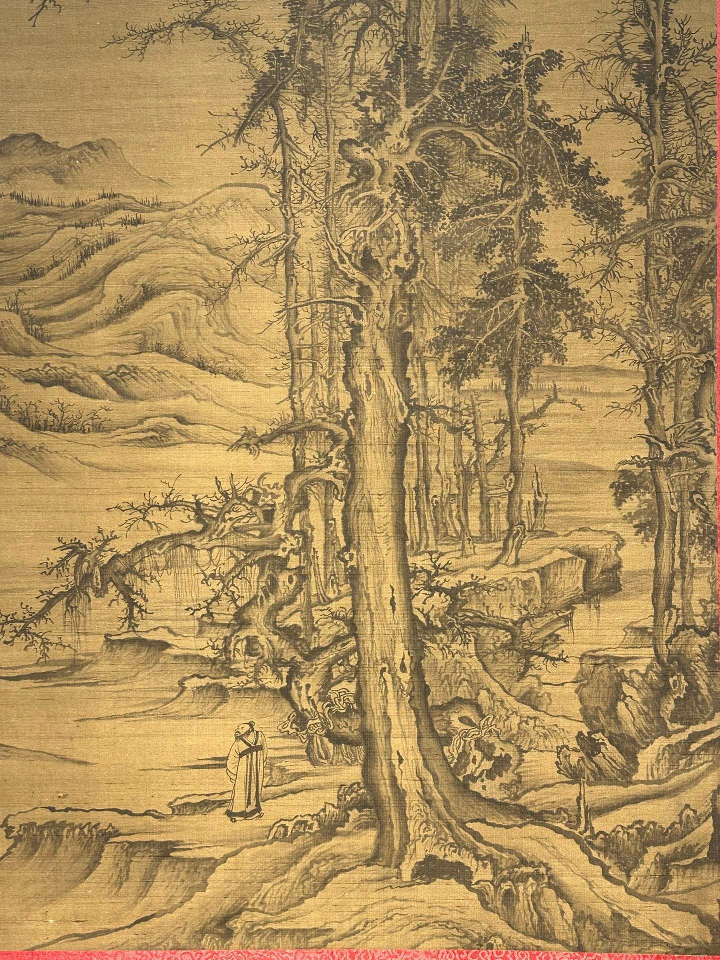 Chinese scroll painting Li Cheng