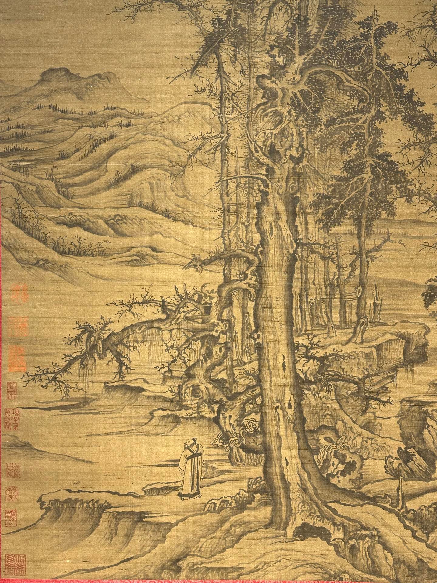 Chinese scroll painting Li Cheng