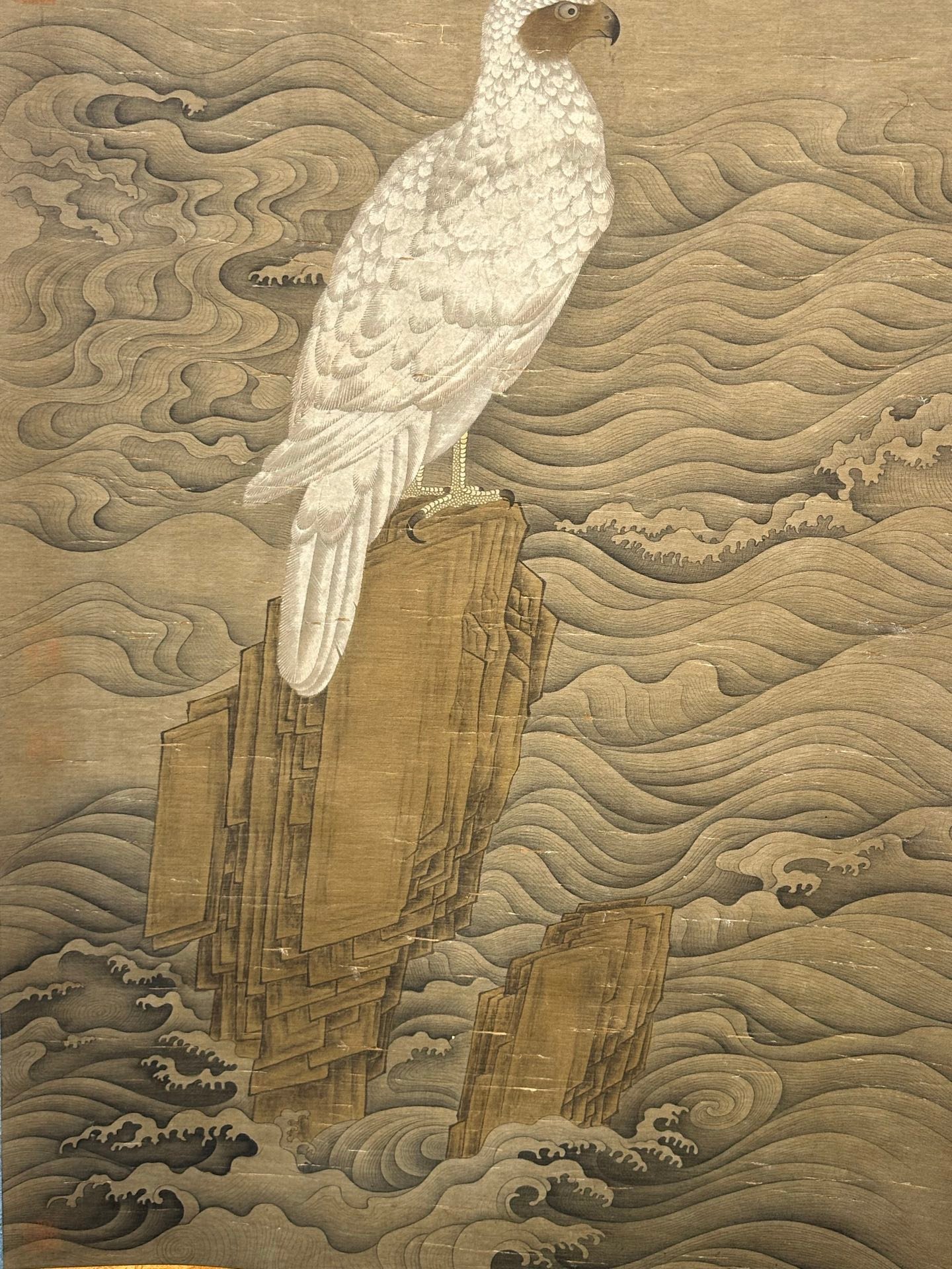 Chinese scroll painting Giuseppe