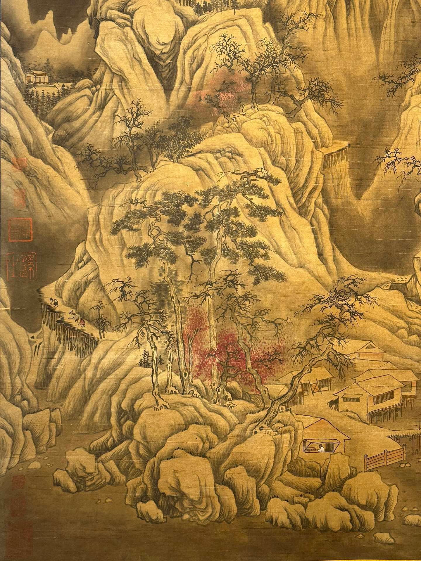 Chinese scroll painting Guan Tong