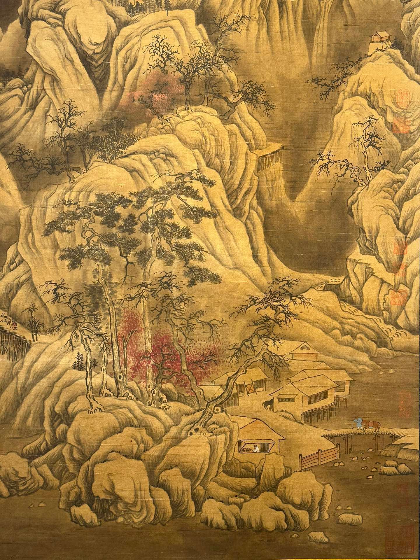 Chinese scroll painting Guan Tong