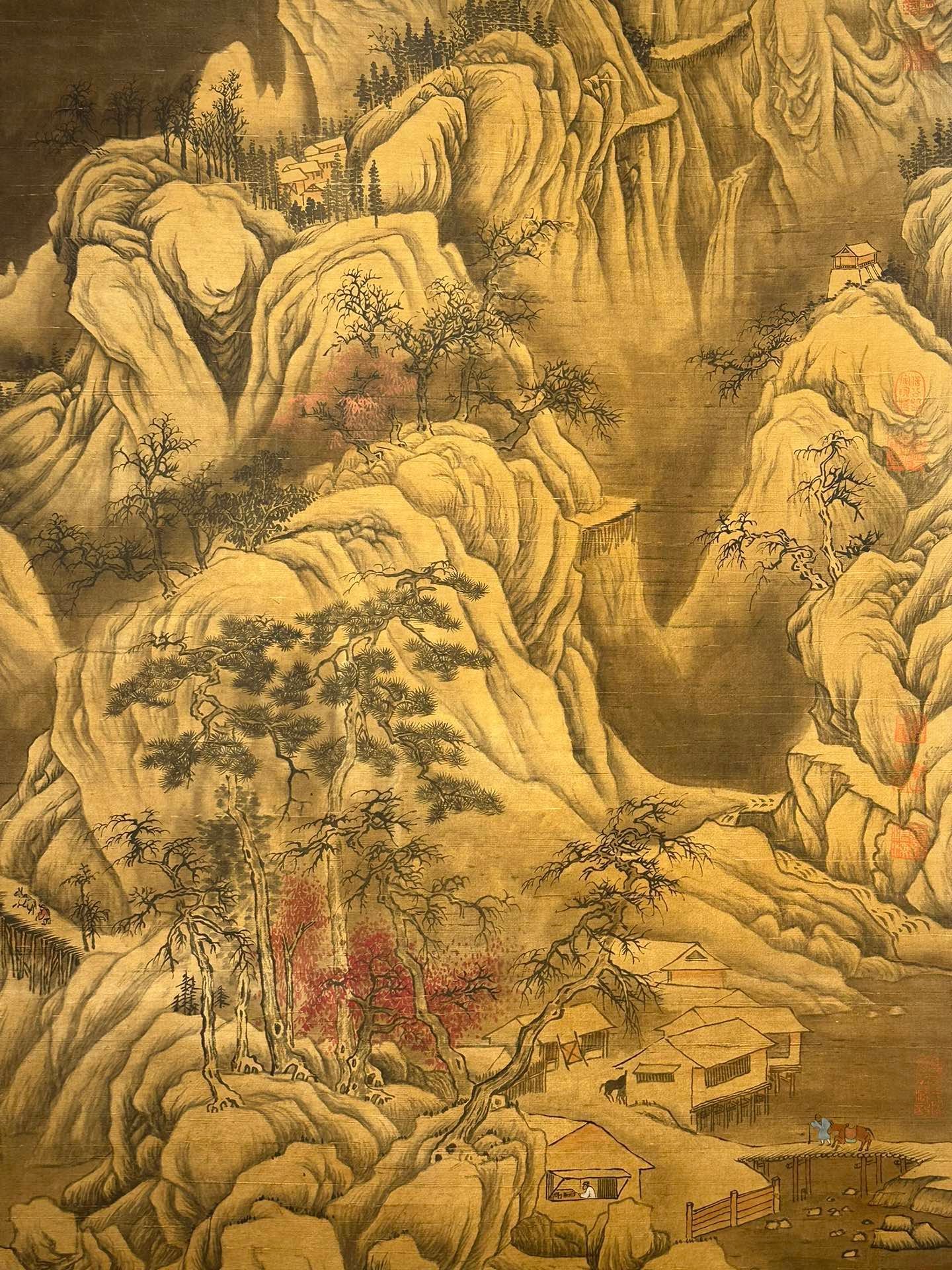 Chinese scroll painting Guan Tong