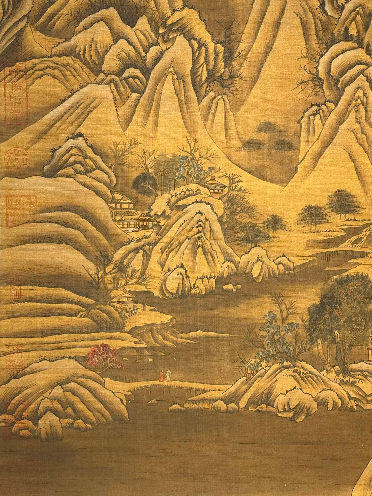 Chinese scroll painting Dong Yuan