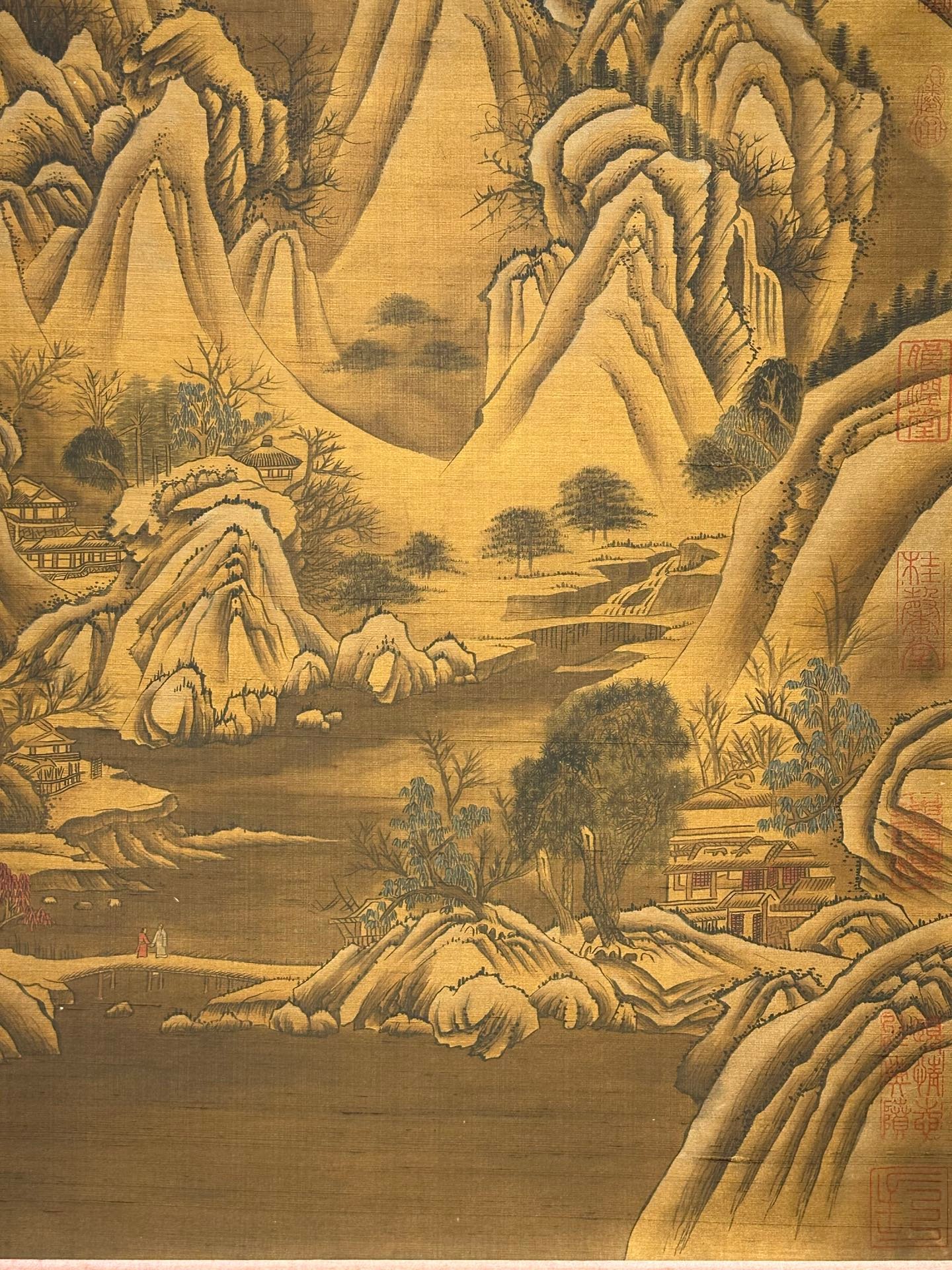 Chinese scroll painting Dong Yuan