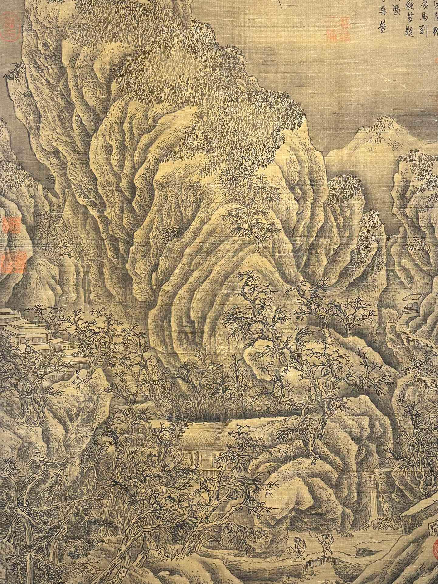 Chinese scroll painting Jing Hao
