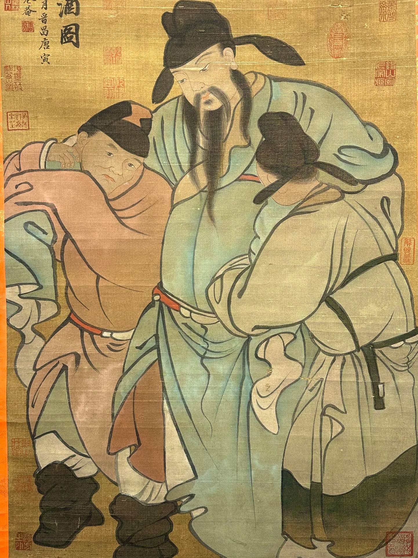 Chinese scroll painting Tang Yin