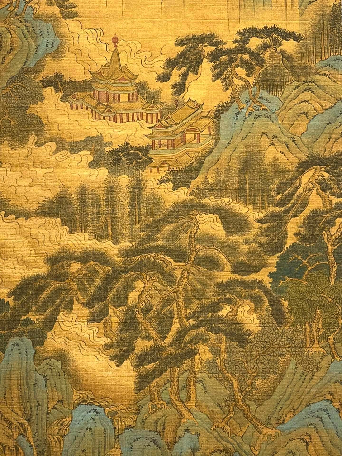 Chinese scroll painting Zhao Boju