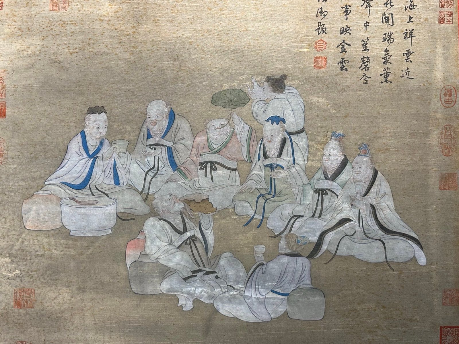 Chinese scroll painting Zhao Mengfu