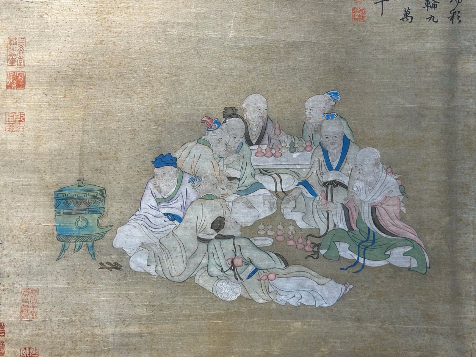Chinese scroll painting Zhao Mengfu
