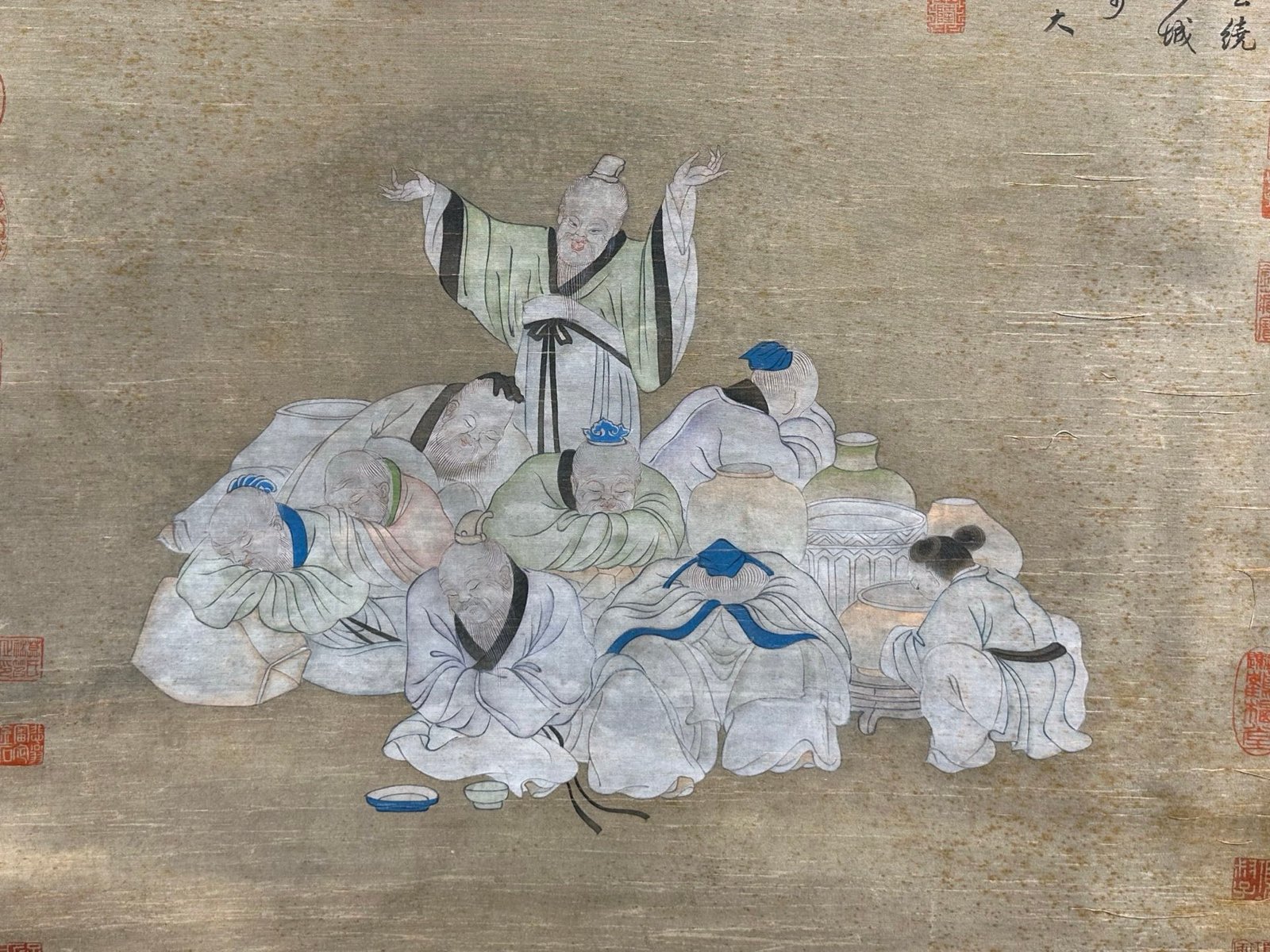 Chinese scroll painting Zhao Mengfu