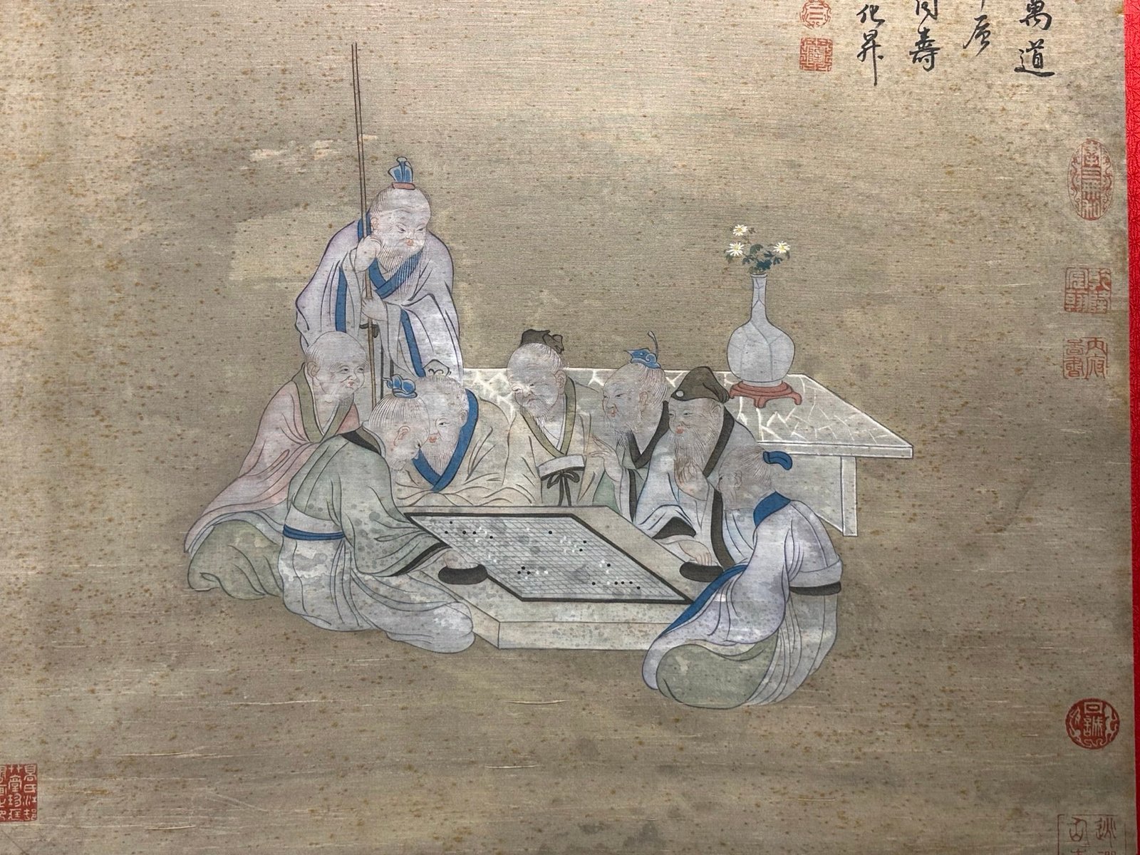 Chinese scroll painting Zhao Mengfu