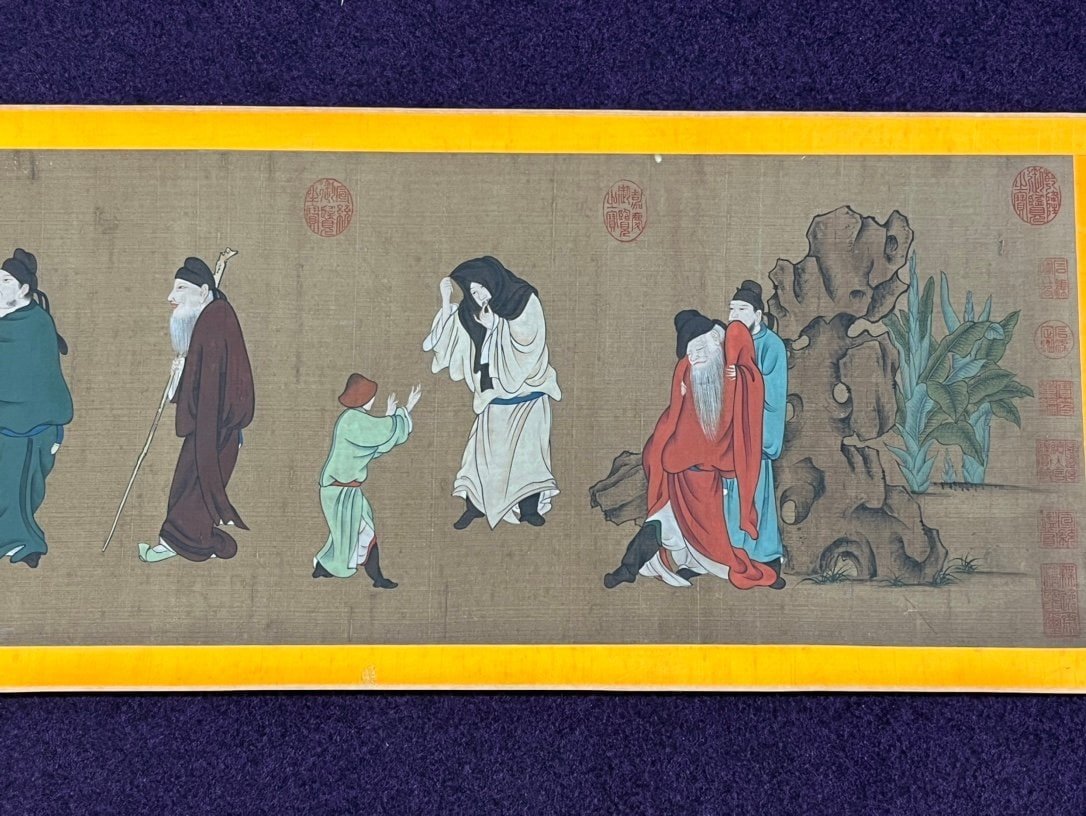 Chinese scroll painting Liu Songnian
