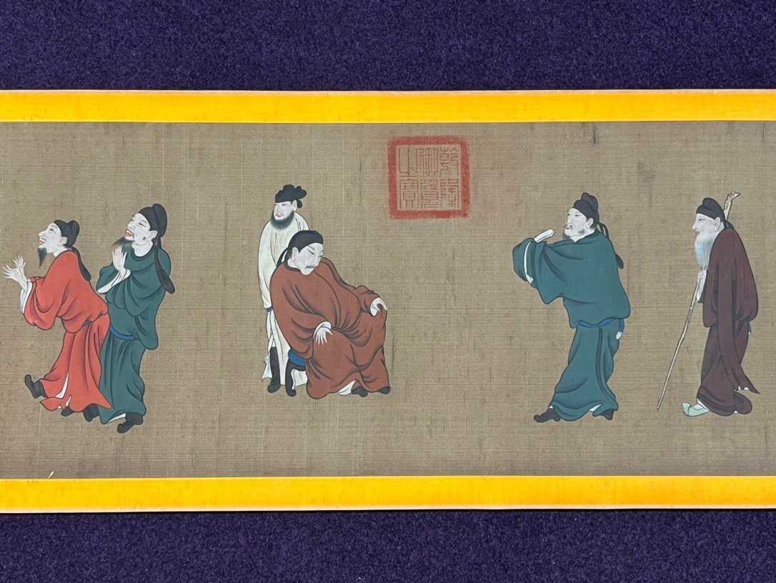 Chinese scroll painting Liu Songnian
