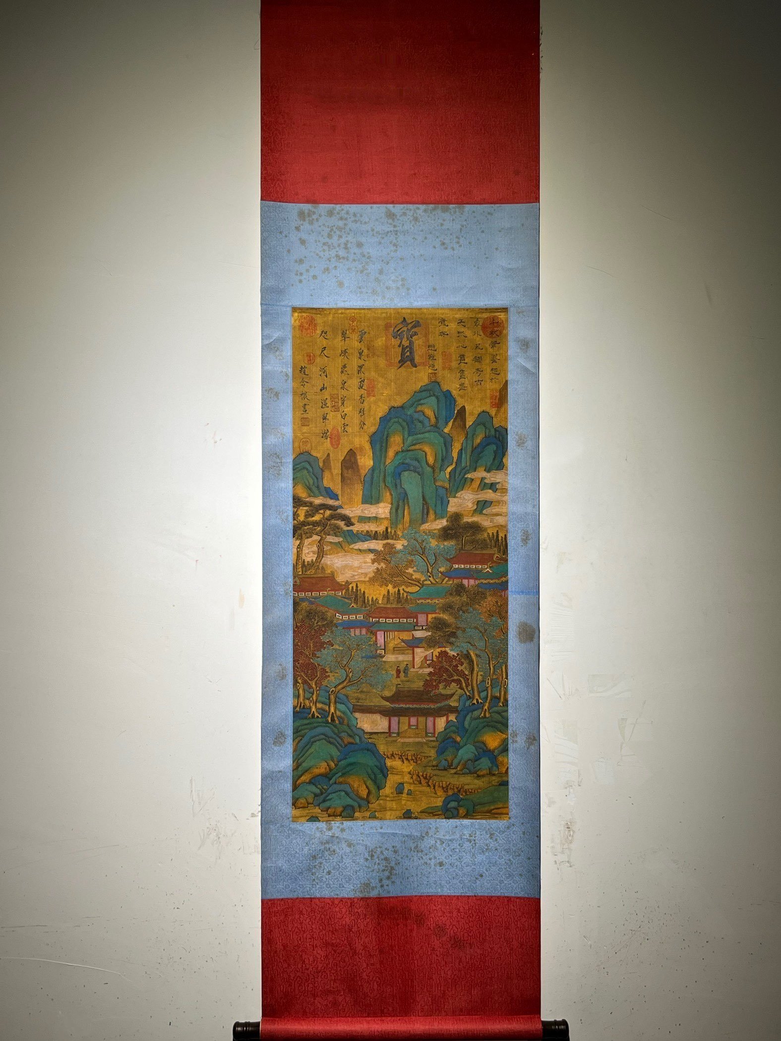 Chinese scroll painting Zhao Lingran