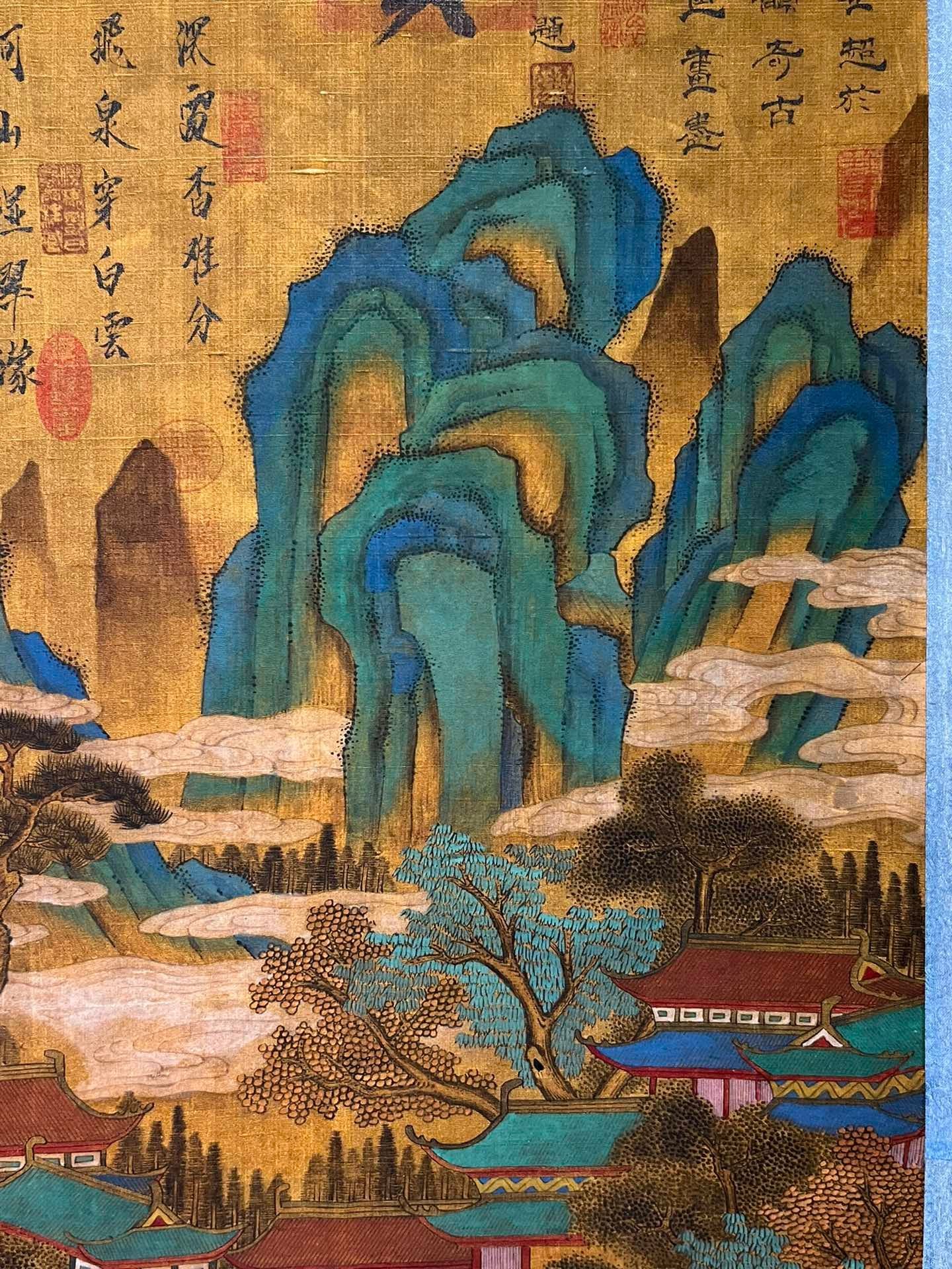 Chinese scroll painting Zhao Lingran