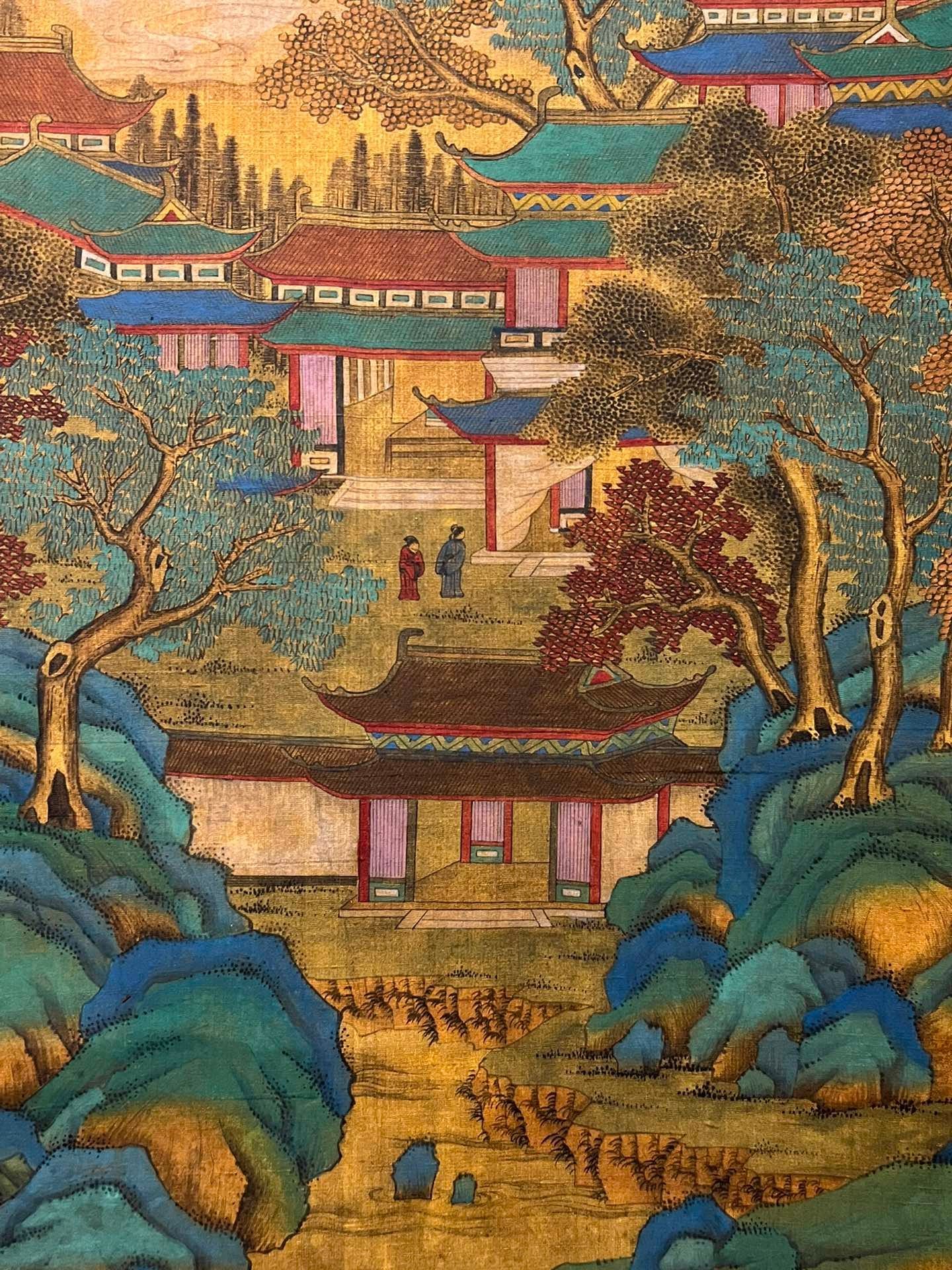 Chinese scroll painting Zhao Lingran