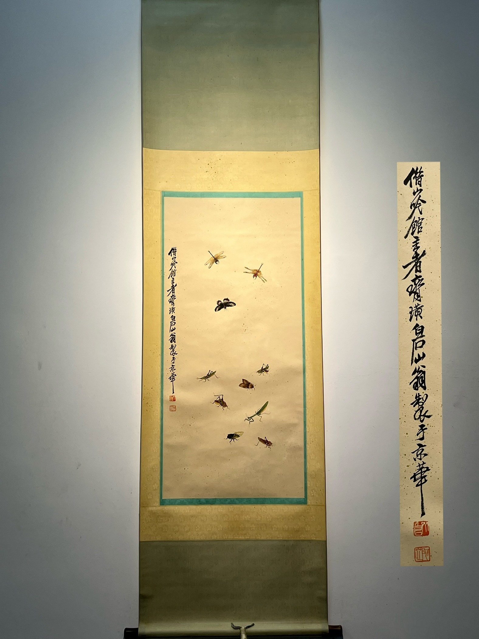 Chinese scroll painting Qi Baishi