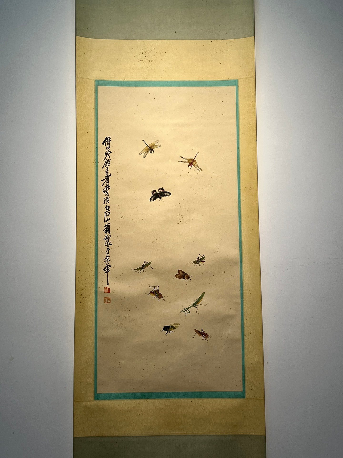 Chinese scroll painting Qi Baishi