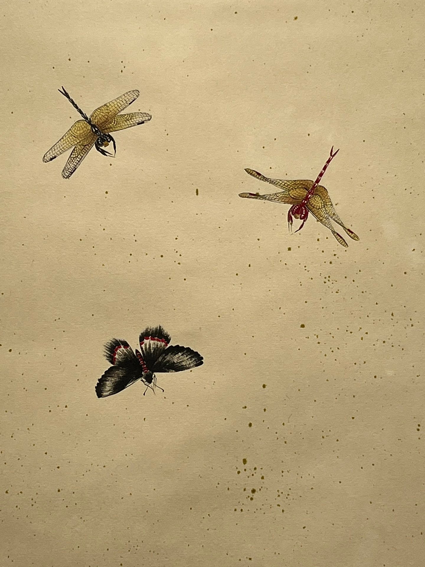 Chinese scroll painting Qi Baishi