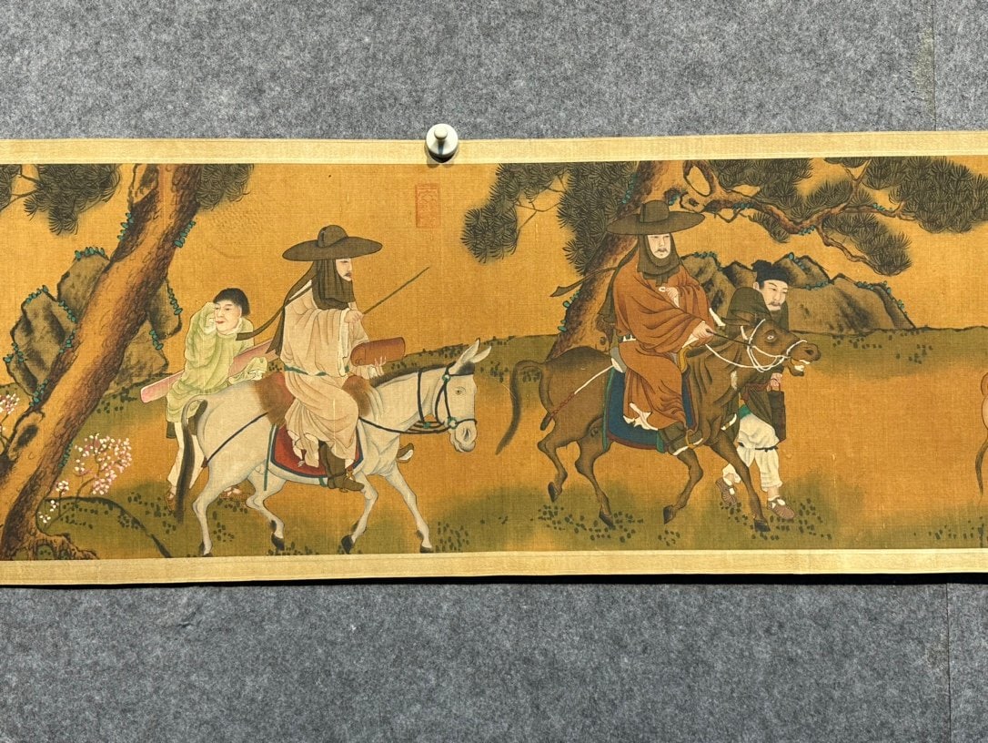 Chinese scroll painting Zhao Mengfu