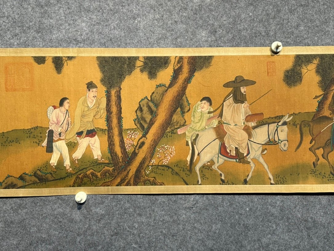 Chinese scroll painting Zhao Mengfu