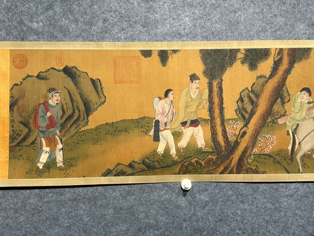 Chinese scroll painting Zhao Mengfu