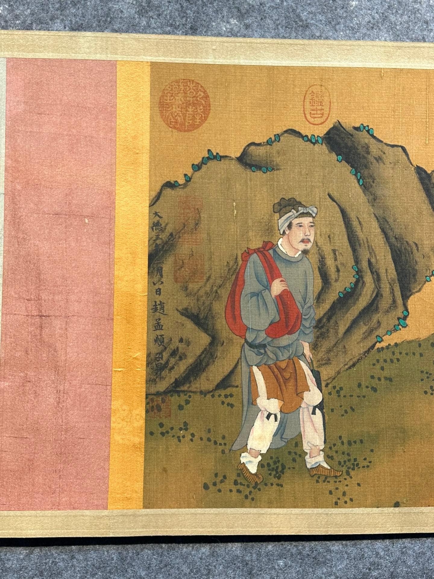 Chinese scroll painting Zhao Mengfu