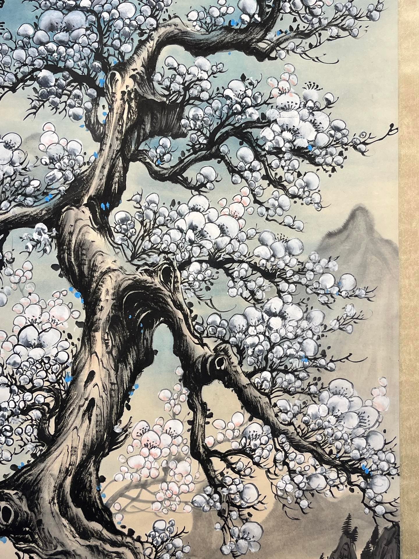 Chinese scroll painting Lai Shaoqi
