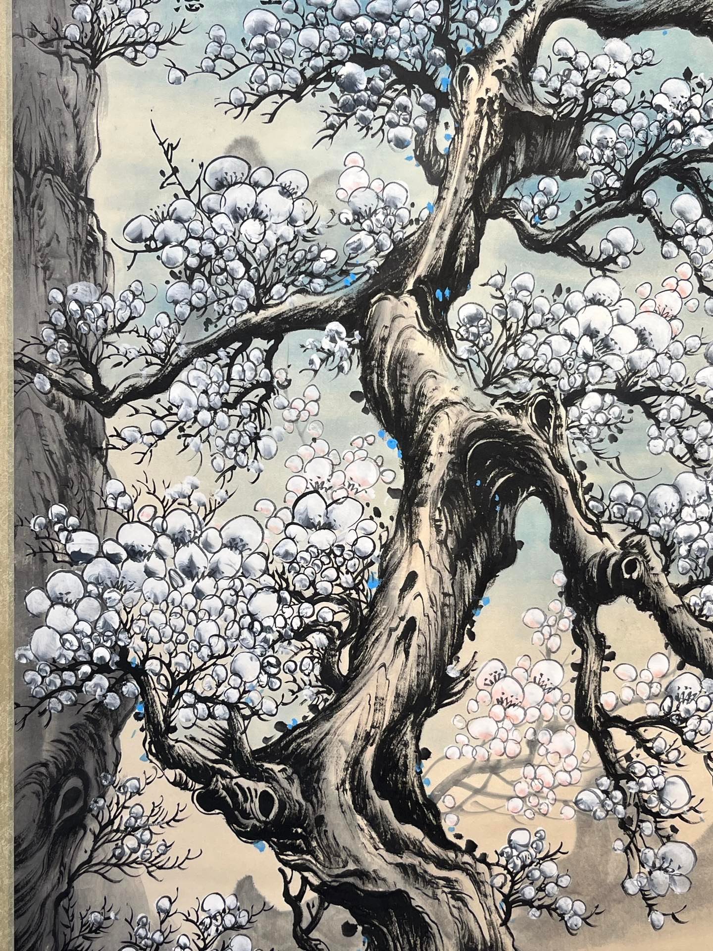 Chinese scroll painting Lai Shaoqi