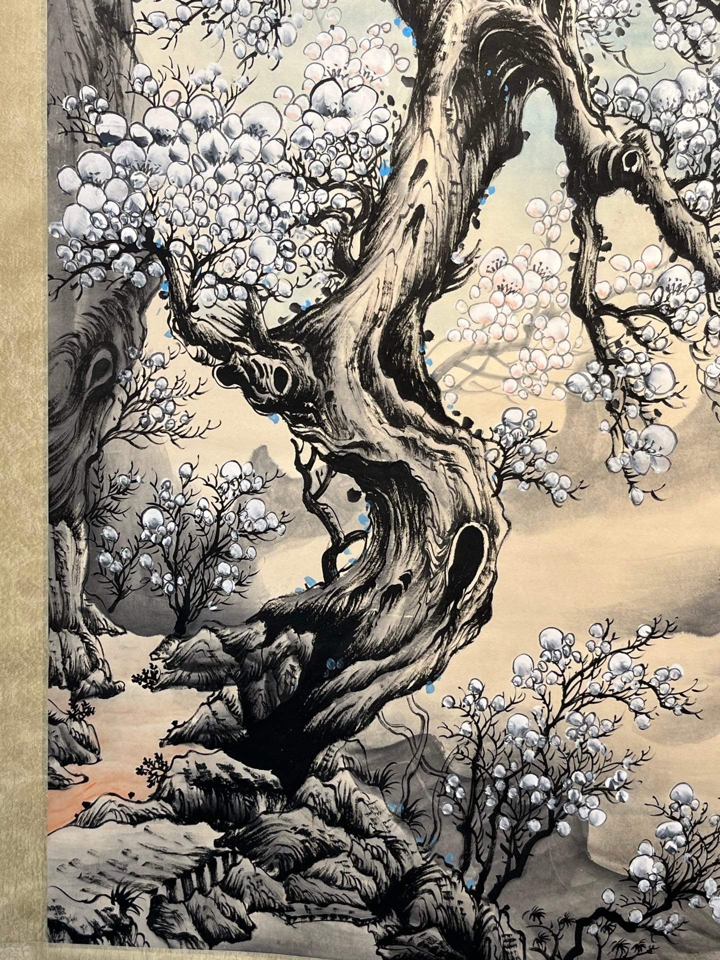 Chinese scroll painting Lai Shaoqi