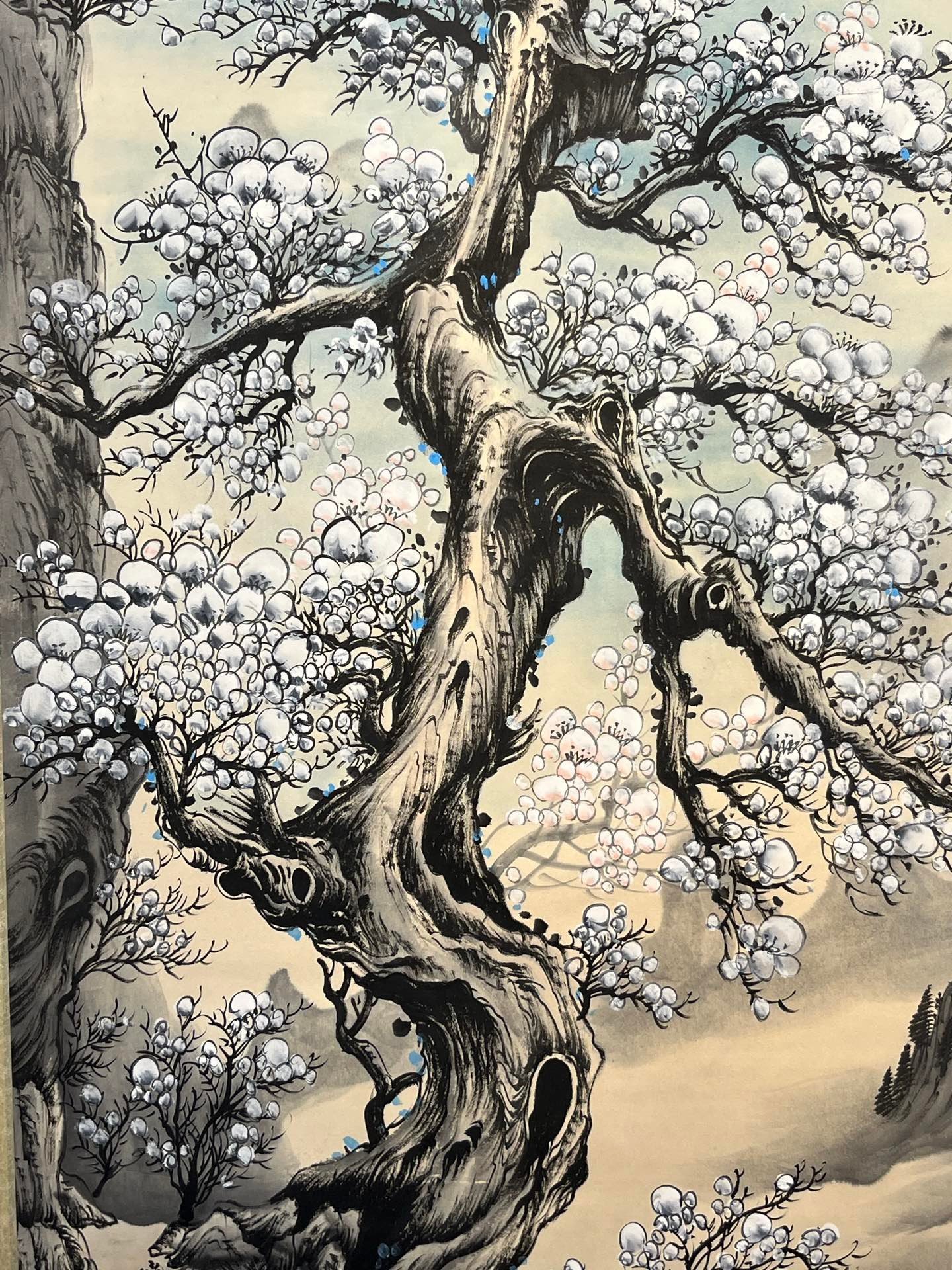 Chinese scroll painting Lai Shaoqi