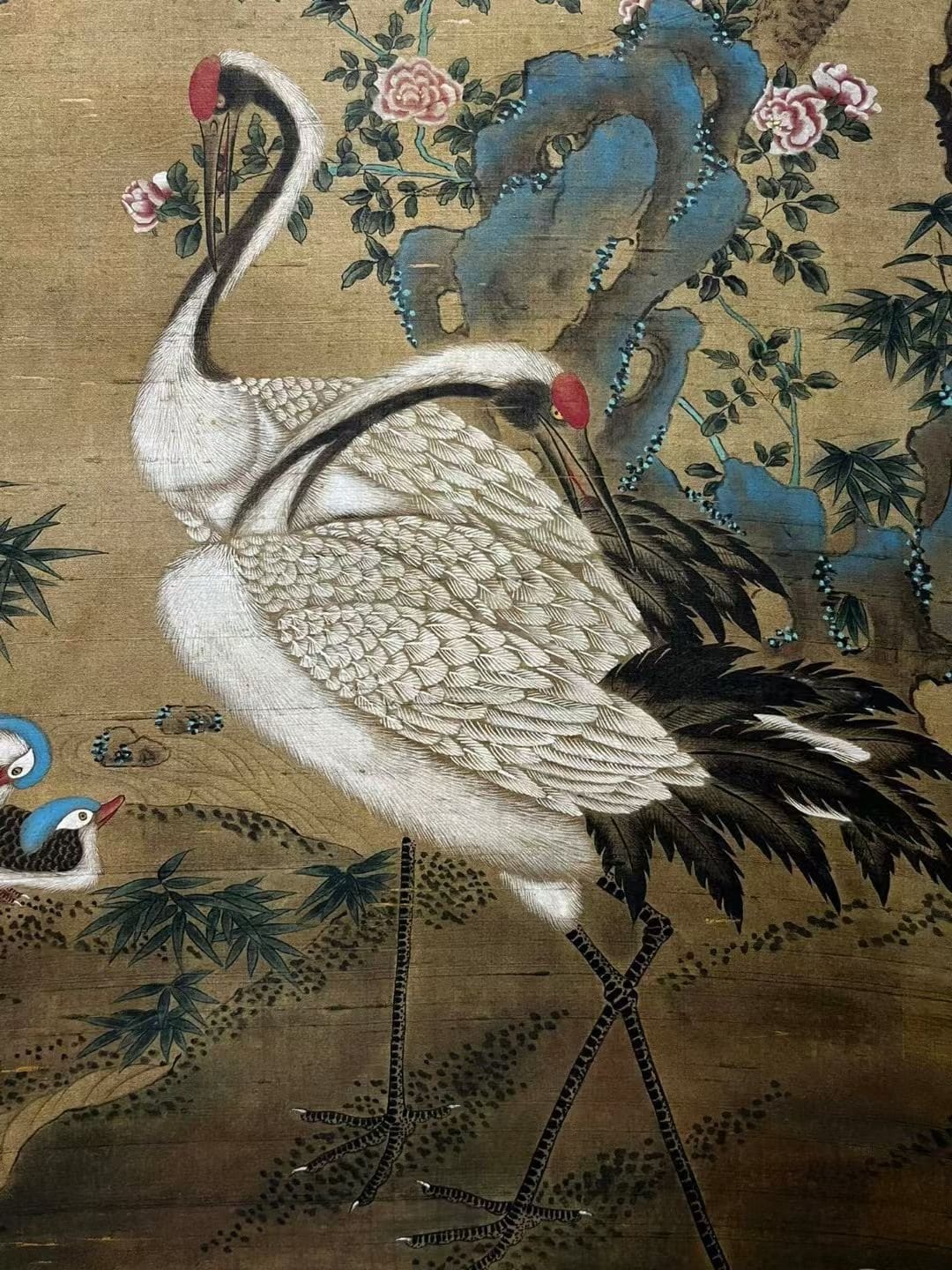 Chinese scroll painting Lin Chun