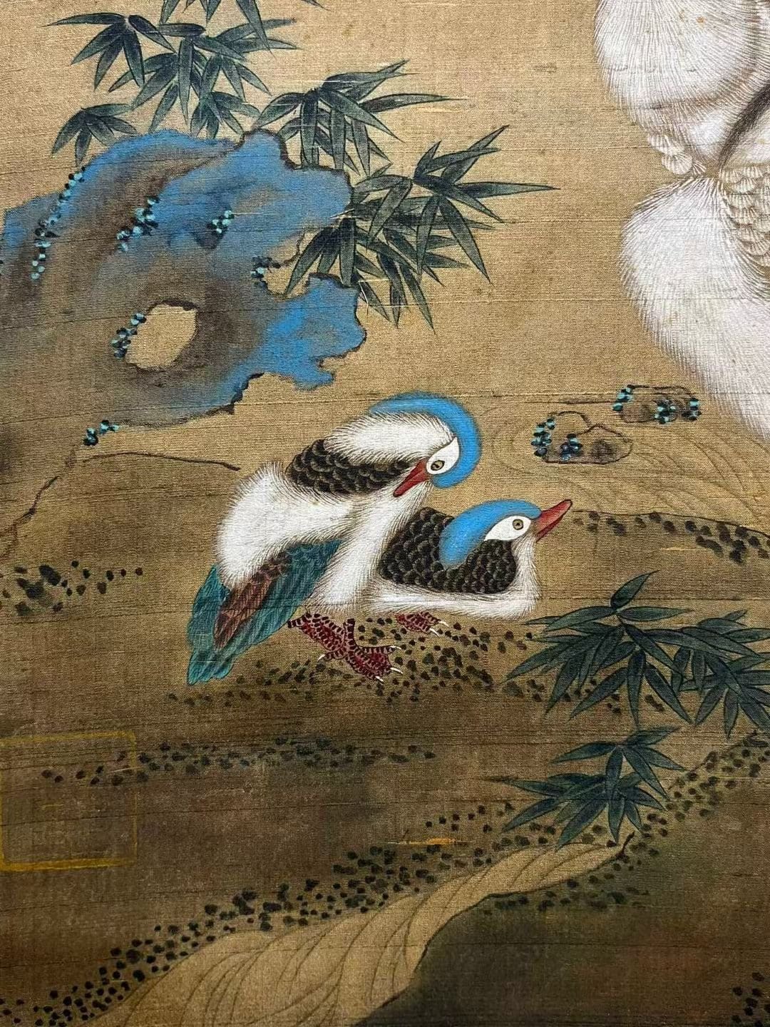 Chinese scroll painting Lin Chun
